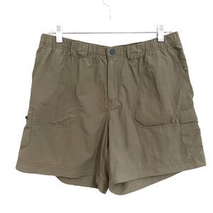 Columbia Shorts Nylon Hiking Green Medium